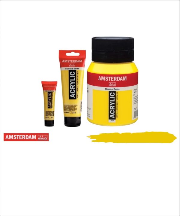 Standard Series Acrylic Transparent Yellow Medium 272 Krealaden (Kopier)