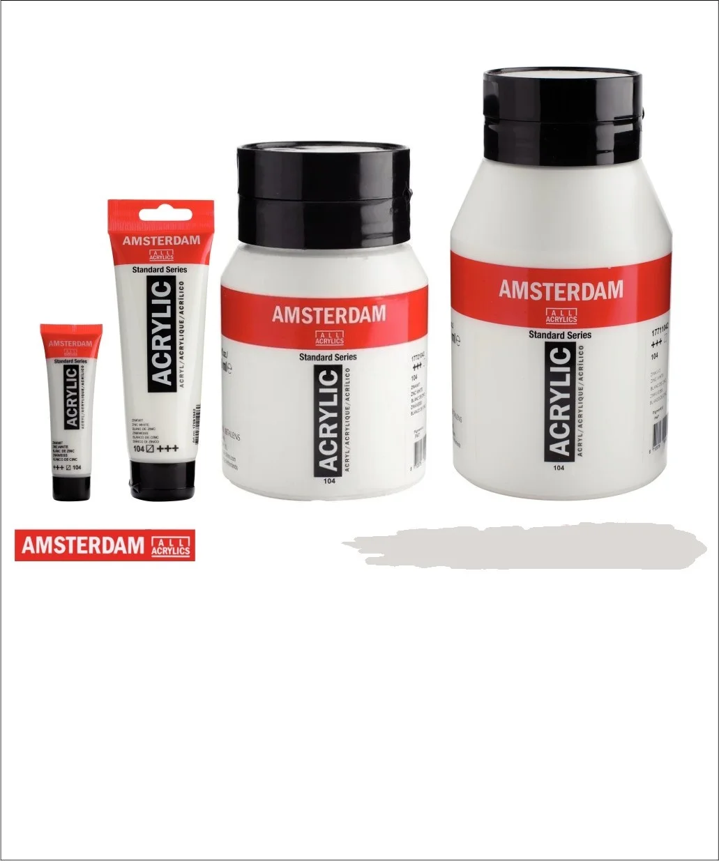 Amsterdam Standard Series Acrylic Paint 500 ml - Titanium White