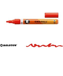 TRAFFIC RED-Molotow One4all-4 mm-paint marker Krealaden