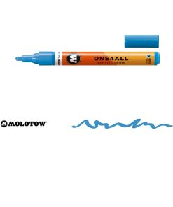 SHOCK BLUE MIDDLE-Molotow One4all-4 mm-paint marker Krealaden