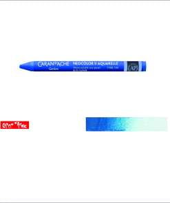 150 Sapphire Blue Neocolor II Caran d Ache vokspastel vokskridt akvarelkridt hobbyforretning krealaden