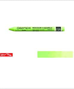 231 Lime Green Neocolor II Caran d Ache vokspastel vokskridt akvarelkridt hobbyforretning krealaden