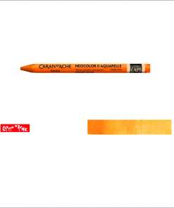 300 Light Fast Orange Neocolor II Caran d Ache vokspastel vokskridt akvarelkridt hobbyforretning krealaden