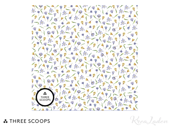 Krokus - smagen af forår fra Three Scoops - papir. TSD0194