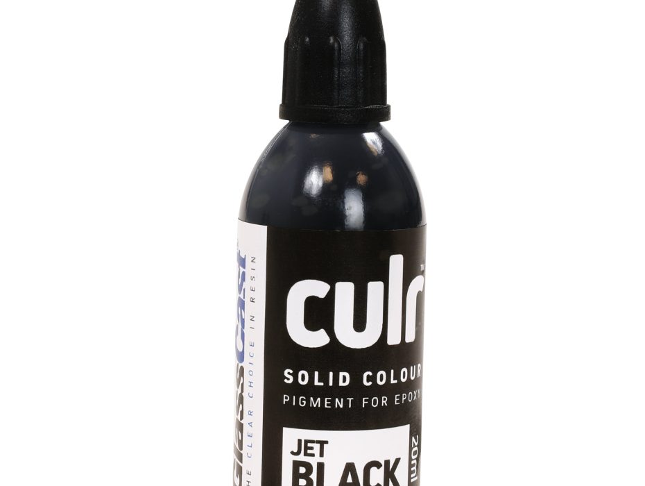 Culr-epoxy resin farver-solid farver-Jet Black-20 ml.hobbyforretning