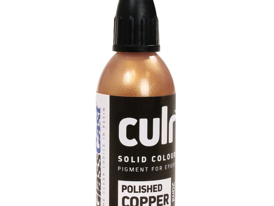 Culr-epoxy resin farver-solid farver-Polished Copper-20 ml.hobbyforretning