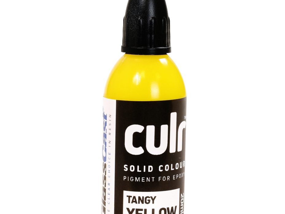 Culr-epoxy resin farver-solid farver-Tangy Yellow-20 ml.hobbyforretning