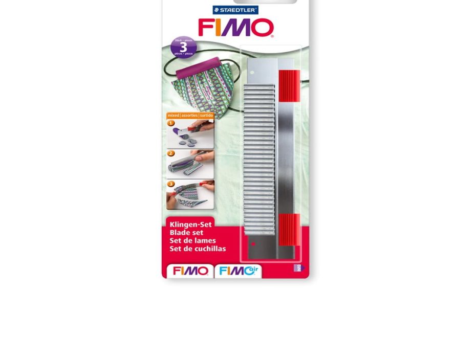 FIMO Cutter Blade Set – Lerskærer 3 stk-krealaden
